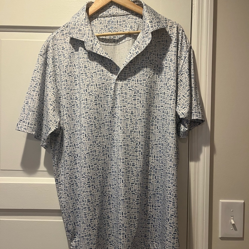 Rhoback Men's The Cook Out Performance Polo